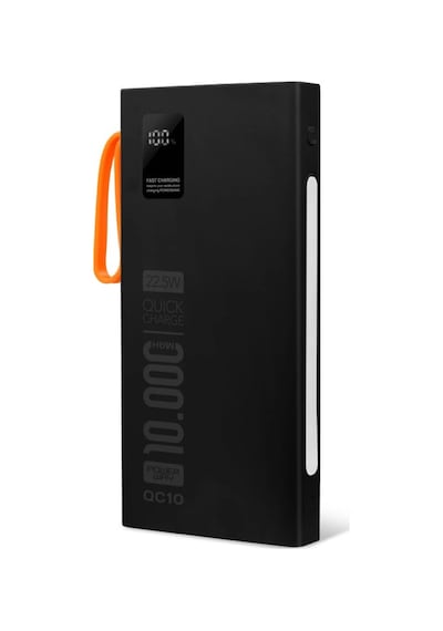 Powerway Qc10-pd 10.000 Mah Dahili Kablolu Ve Fenerli Hızlı Şarj Power Bank Diğer