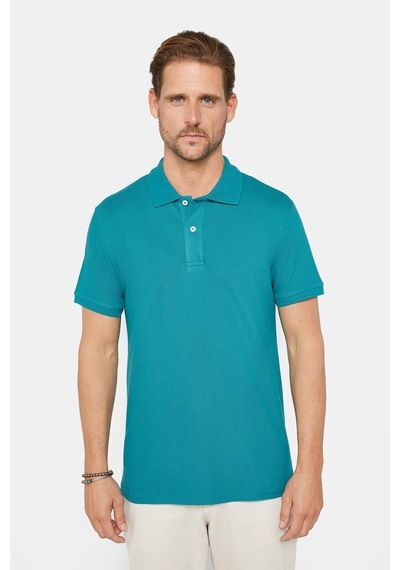 Tudors Erkek Slim Fit Dar Kesim %100 Pamuk Düz Pike Mavi Polo Yaka Tişört-30544 Mavi Tudors Erkek Slim Fit Dar Kesim %100 Pamuk Düz Pike Mavi Polo Yaka Tişört-30544 Mavi