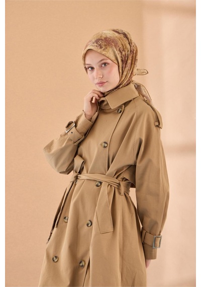 Silk Home Soft Eşarp 73095-03 Hardal, Kahverengi, Butter Yellow