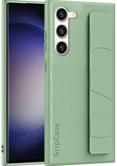 Newface - 379 - Samsung Galaxy S24 Kılıf Data Kapak - Edntrend - - Yeşil