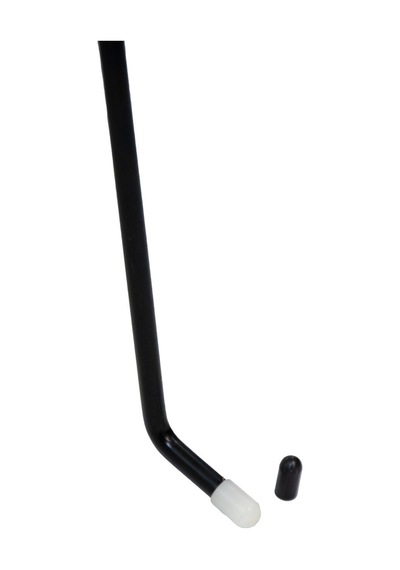 60 Cm 6 Mm Tek Kıvrımlı Vida Dişli Uçlu Boyasız Göçük Düzeltme Çubuğu - S4-02, Pdr Çubuk