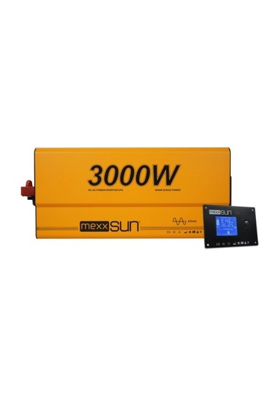 Mexxsun 12v 3000w Ups Ats Tam Sinüs Inverter Ekranlı Elegant Series