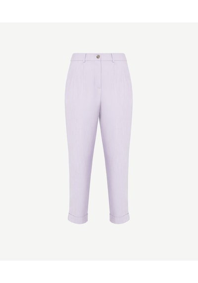Yargıcı Duble Paça Pantolon Lila