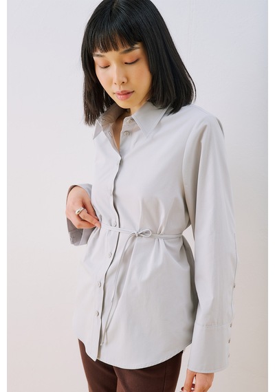 Manuka Geniş Manşetli Poplin Gömlek Mavi Ss26gml00015-22