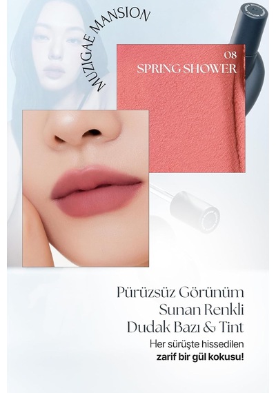 Renkli Dudak Bazı&tint Tie Up Cover Tint 08 Spring Shower Çok Renkli