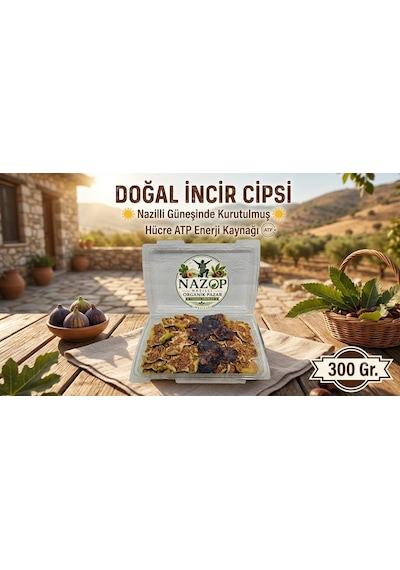 Egeden Her Yere Kesme İncir Cipsi 300 G