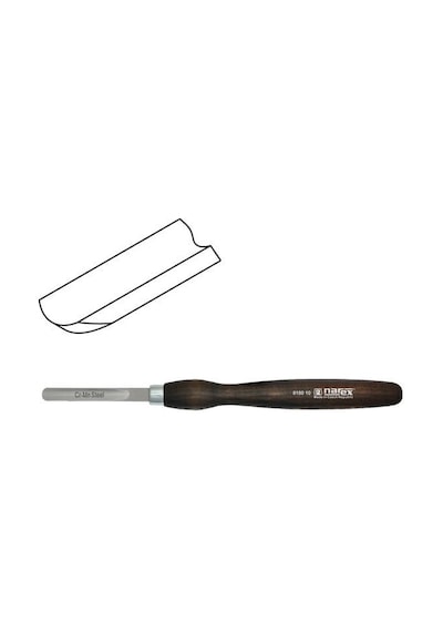 Narex 818010 Ahşap Torna Bıçağı Sığ Oyma Ağız 14X105 Mm
