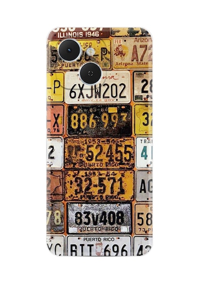 Tecno Spark 40c Km4n Kılıf Boutique Baskılı Resimli Yeni Plakalar Pcode -099