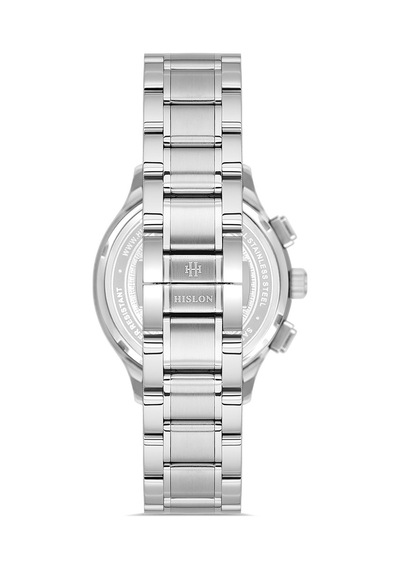 Hislon Men's Date Dt158s-02ss Gümüş
