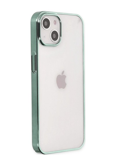 Apple Uyumlu iPhone 14 Plus Kılıf Element Silikon - Yeşil 0.2M-Çok Renkli