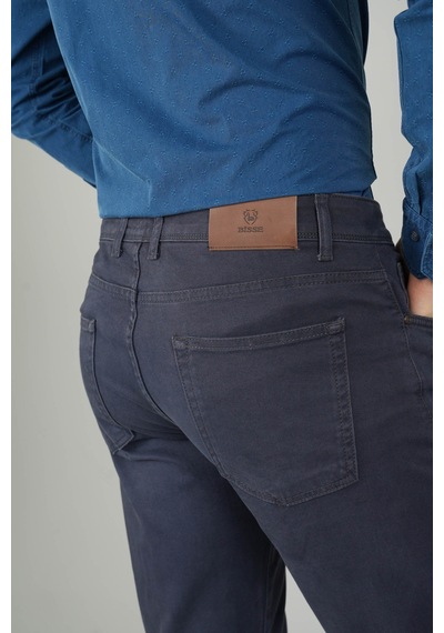 Bisse Lacivert Gabardin Pamuk 5 Cepli Spor Pantolon Pns24k24004 D39 Lacivert