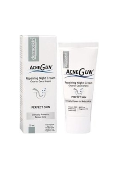 Dermoskin Acnegun Onarıcı Gece Kremi 35 G