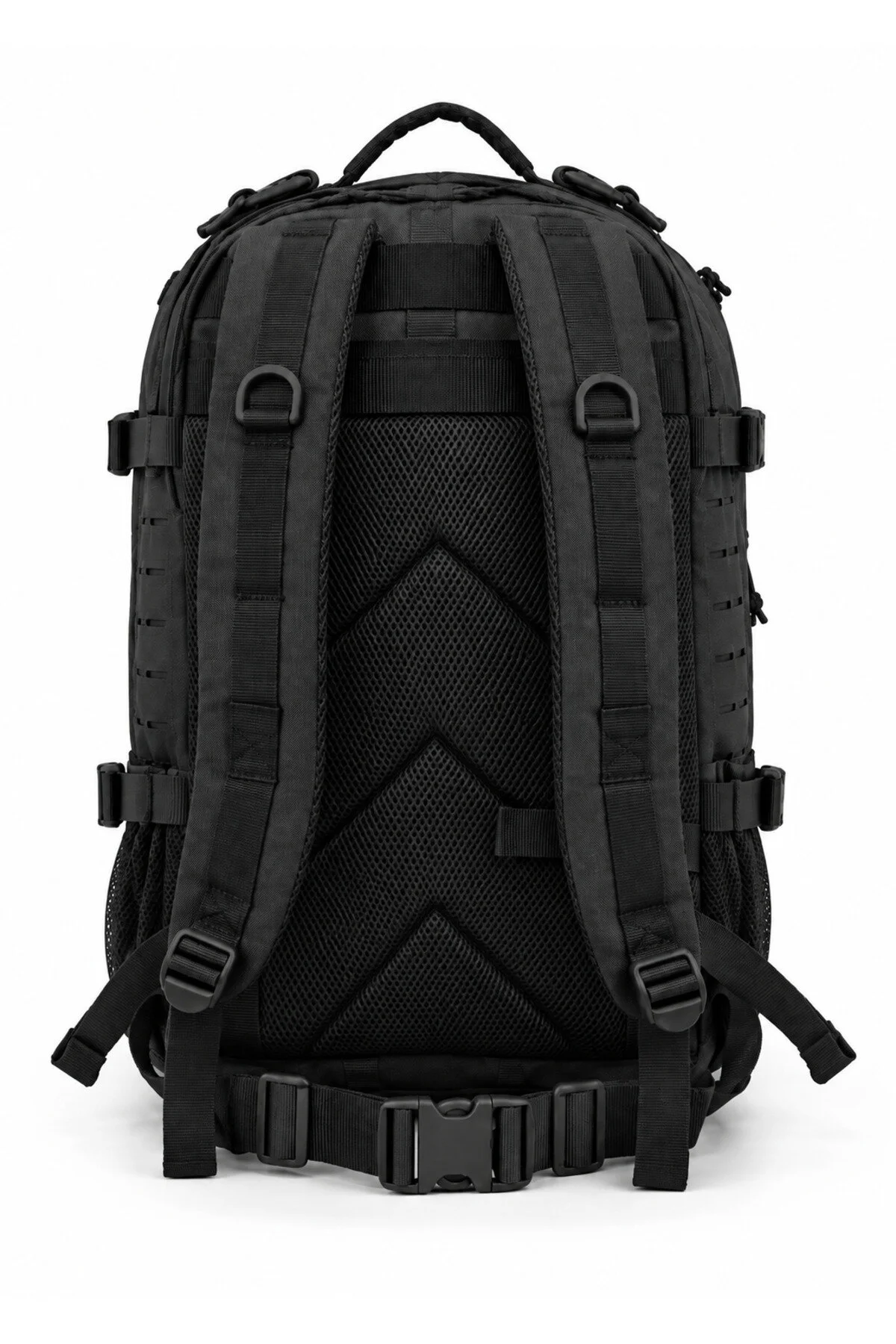 Anadolu Tactical 45l Taktik Sırt Çantası Haki Geniş Hacimli Çok Bölmeli Askeri Kamp Outdoor Çantası Siyah