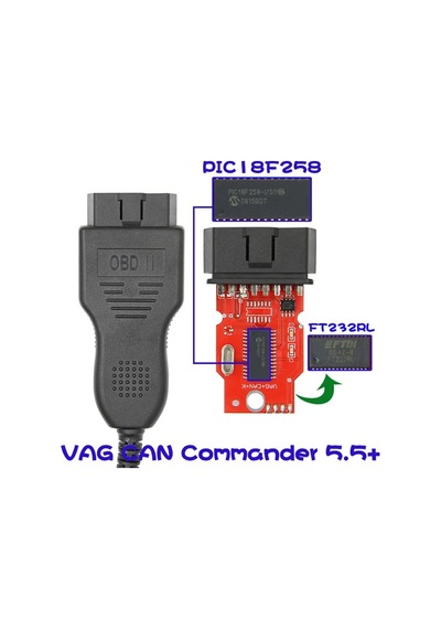 Vag Can Commander 5.5+ Pin Reader 3.9beta Vwskoda Teşhis Tarayıcı Aracı- 5775