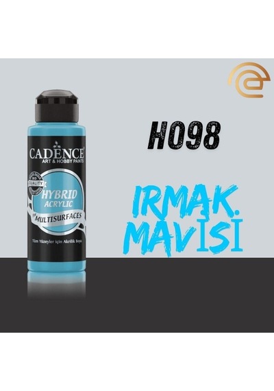 Cadence Hybrid Multisurface Akrilik Boya 120 Ml H098 Irmak Mavisi