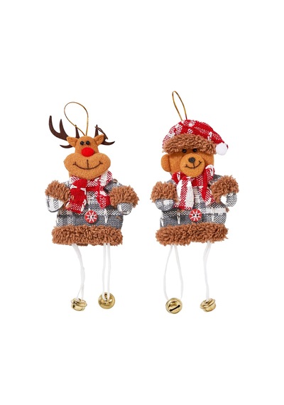 3 Adet Snow Angels Yılbaşı Ağaç Süsü Wae034340