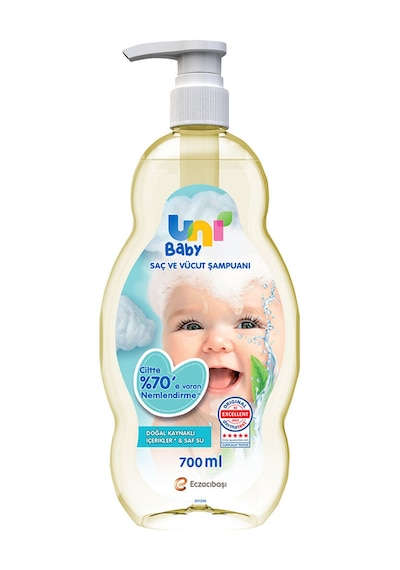 4 Adet Unibaby Klasik Şampuan 700 Ml