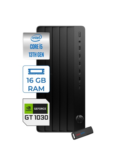 HP Pro Tower 290 G9 623Y0ETF03 i5-13500 16 GB 1 TB SSD GT1030 Free Dos Masaüstü Bilgisayar + USB Bellek