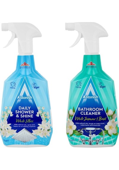 Astonish Banyo Temizleyici + Duş Temizleyici Sprey 750 Ml