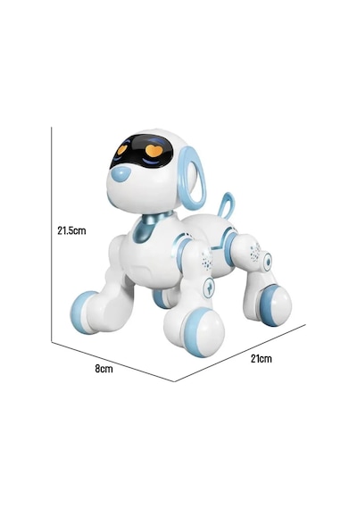Uzaktan Kumandalı 30 Fonksiyon Akıllı İnteraktif Öğretici Robot Oyuncak Köpek Köpek