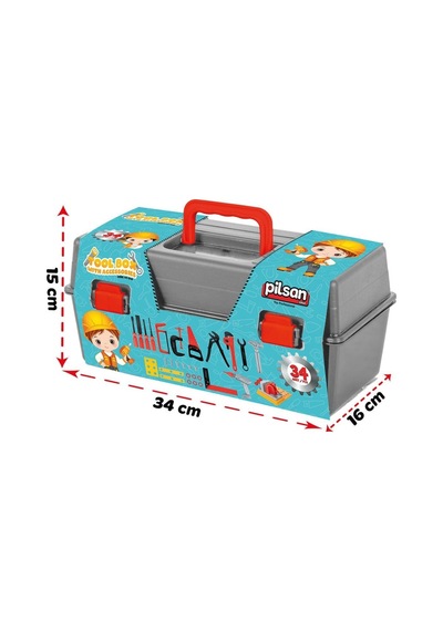 03 248 Pilsan Aksesuarlı Alet Çantası 34 Parça