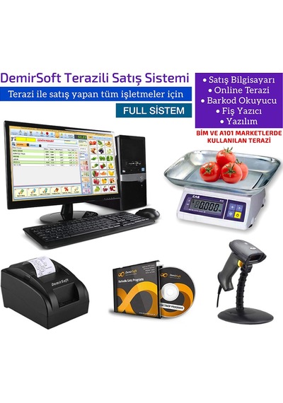 Demirsoft Terazili Satış Sistemi Cas Sw