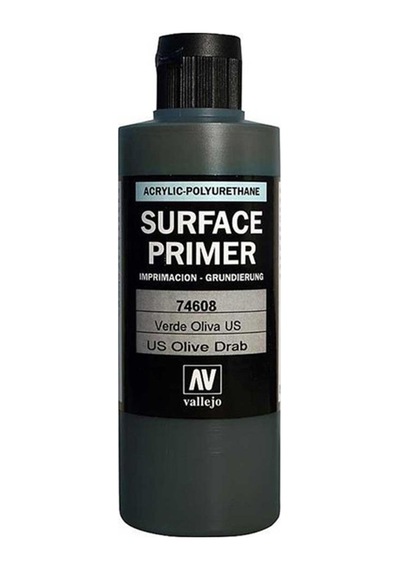200 Ml. U.s. Olive Drab Astar Maket Boyası, Vallejo 74608 Standart