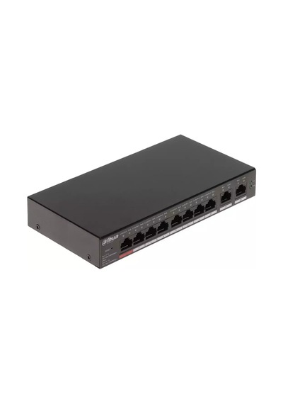 Dahua Cs4010-8gt-110, 8 Port, Gigabit, Poe 110w, 2 Port Uplink, Cloud Yönetilebilir, Switch