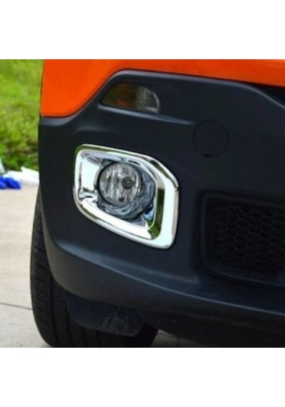 Jeep Renegade 2014 2017 Krom Sis Çerçevesi