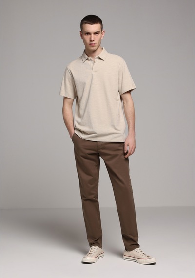 Colin's Colins Regular Fit Polo Yaka Düz Erkek Taş Kısa Kol Tişört Cl1080020 Q1.v2 Stm Stone Melange Colin's Colins Regular Fit Polo Yaka Düz Erkek Taş Kısa Kol Tişört Cl1080020 Q1.v2 Stm Stone Melange