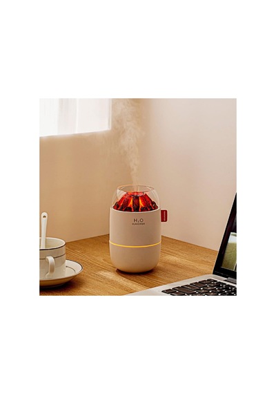 Oda Hava Nemlendirici Humudifier 280ml Led Işıklı Buhar Makinesi Ev Ofis Araç İçin Uygun