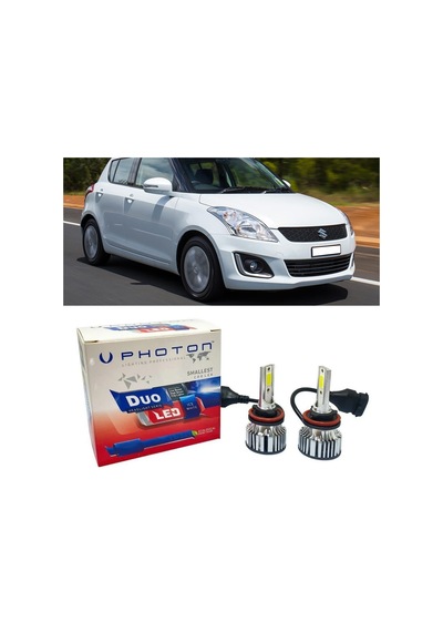 Suzuki Swift Led Xenon Uzun+kısa Far Ampulü H4 Duo Yeni Seri Beyaz 2005-2022