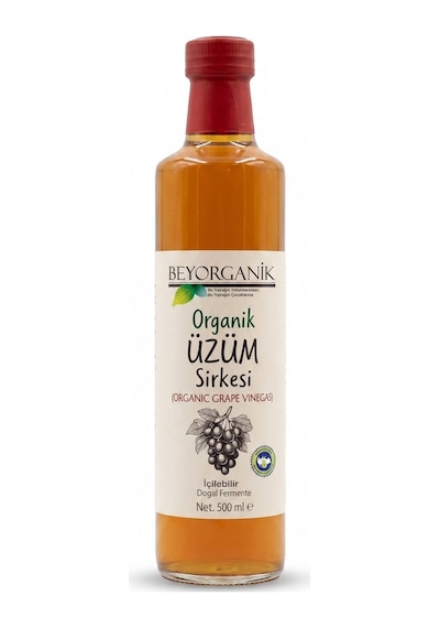Beyorganik Organik Üzüm Sirkesi 500 ML