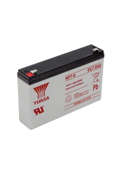 Yuasa Np7-6 6v 7ah Bakımsız Kuru Akü