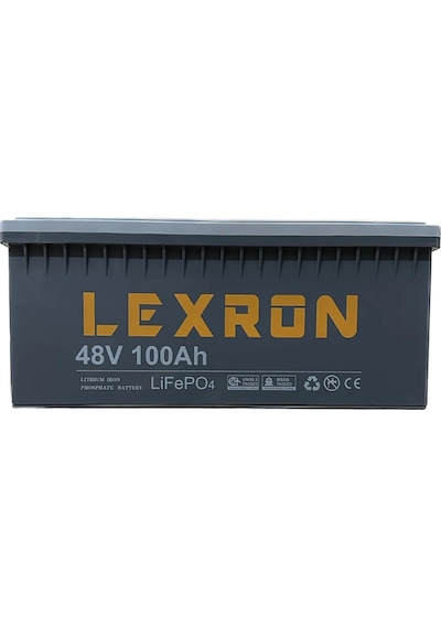 Lexron 48 Volt-100Ah LifePo4 Lityum Akü