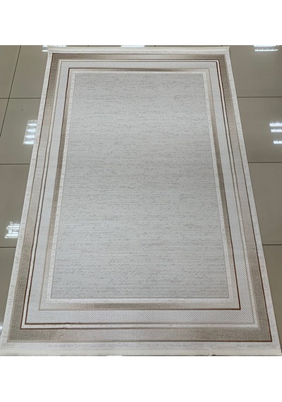 Padişah Halı Eternity 79815 020 Serisi Akrilik Salon Oturma Odası Halısı Krem - Kahve