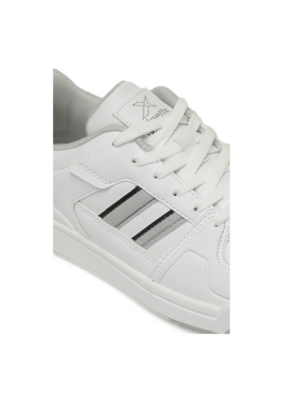 Kinetix Wılmo Pu 5pr Beyaz Unisex Sneaker Beyaz-a Grı