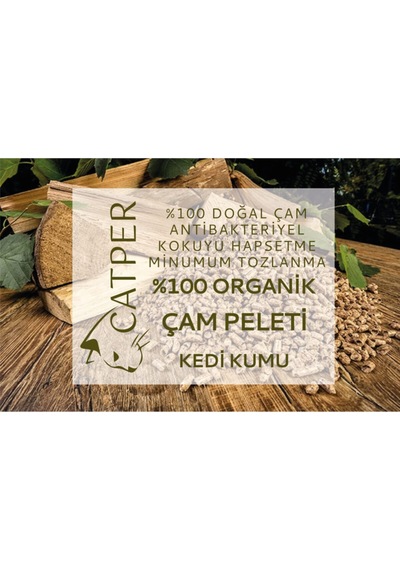 Doğal Çam Pelet Kedi Kumu 20 Kg