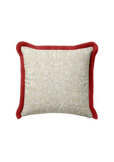 Motifli Damask Saçaklı Yastık Kılıfı - Zarif Oryantal Klasik Vizon Bordo Püsküllü Kırlent Kılıfı Puslu Vadi Aura Motifli Damask Saçaklı Yastık Kılıfı - Zarif Oryantal Klasik Vizon Bordo Püsküllü Kırlent Kılıfı Puslu Vadi Aura