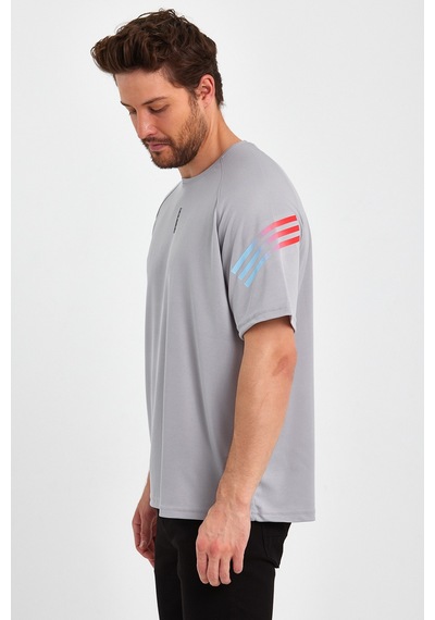 Genius Store Erkek Spor Tişört Baskılı Fitness Antrenman Fit G