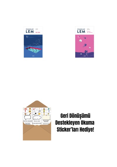 Kör Talih Sl6 + İnsanın Bir Dakikası Sl5 + Okuma Sticker'ları