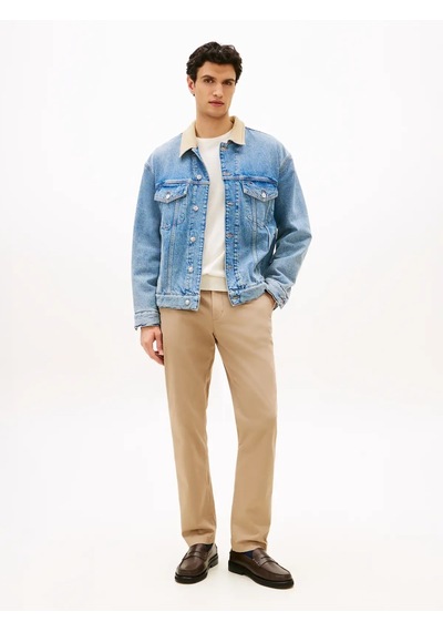 Tommy Hilfiger Trucker Jacket Kylo, 1bh Mavi Erkek Kot Mont