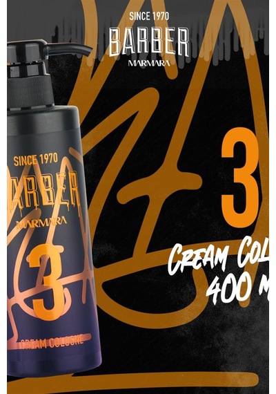 Barber Marmara Krem Barber Marmara No.3 Edc Krem Krem Kolonya 400 Ml