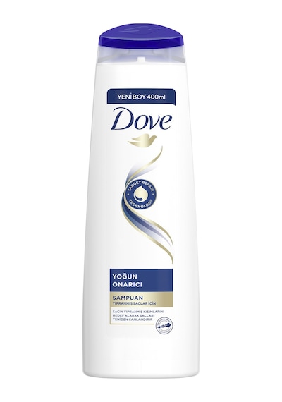 Dove Yoğun Onarıcı Şampuan Yıpranmış Saçlar İçin 400 ML