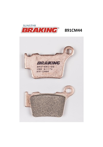 Sinterli Arka Fren Balatası / Ktm / Sx-f / 450cc / Arka / 2004-2005-2006-2007-2008-2009-2010-2011-2012-2013-2014-2015-2016-2017-2018-2019-2020-2021