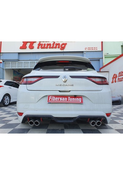 Renault Megane 4 Hb Spoiler --Fibersan Tuning N11.3115
