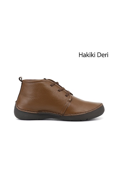 Gönderir Gönderi R Kadın Taba Floter Bağcıklı Hakiki Deri Comfort Bot Dkzb02842661