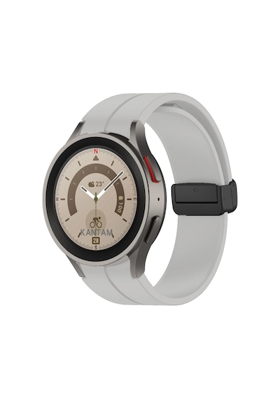 Samsung Galaxy Uyumlu Watch 4 5 6 Pro 40 44 Classic 42 43 46 47 Mm Kordon Magnetli Ayarlanır Silikon Kordon