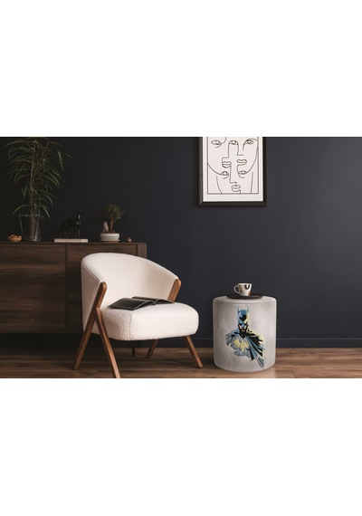 Bluehomeconcept Adawall Home Grey Batman Puf
