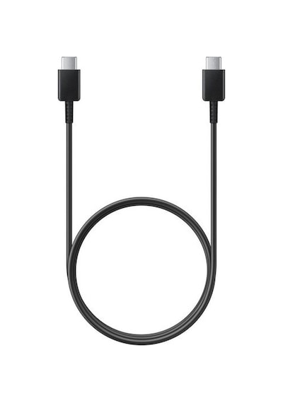 Samsung Uyumlu Ep-dn980 Usb-c To Usb-c 3a 25w Hızlı Şarj Ve Data Kablosu 1 Metre Siyah